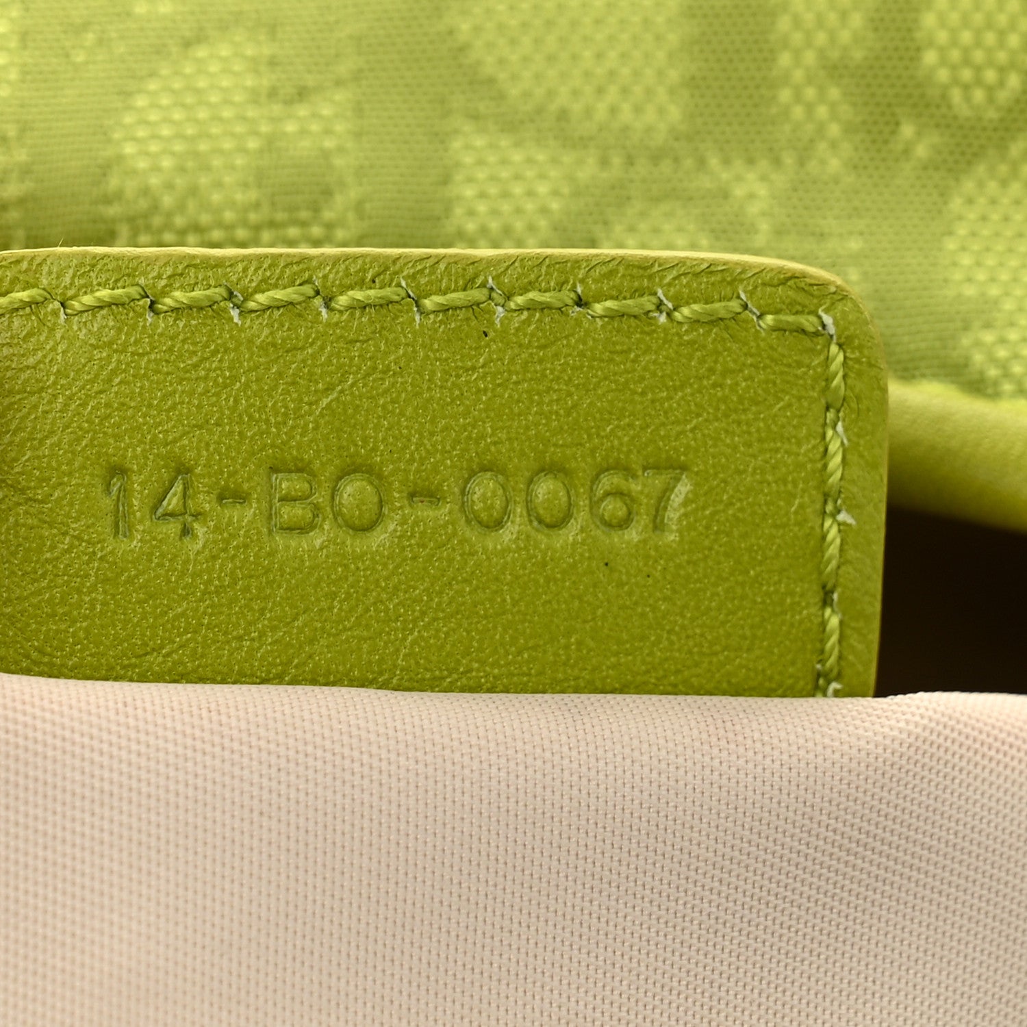 Christian Dior Monogram Wood Ethnic Hobo Green 6 of 8