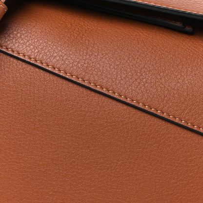 Loewe Calfskin Small Puzzle Edge Bag Tan 7 of 10