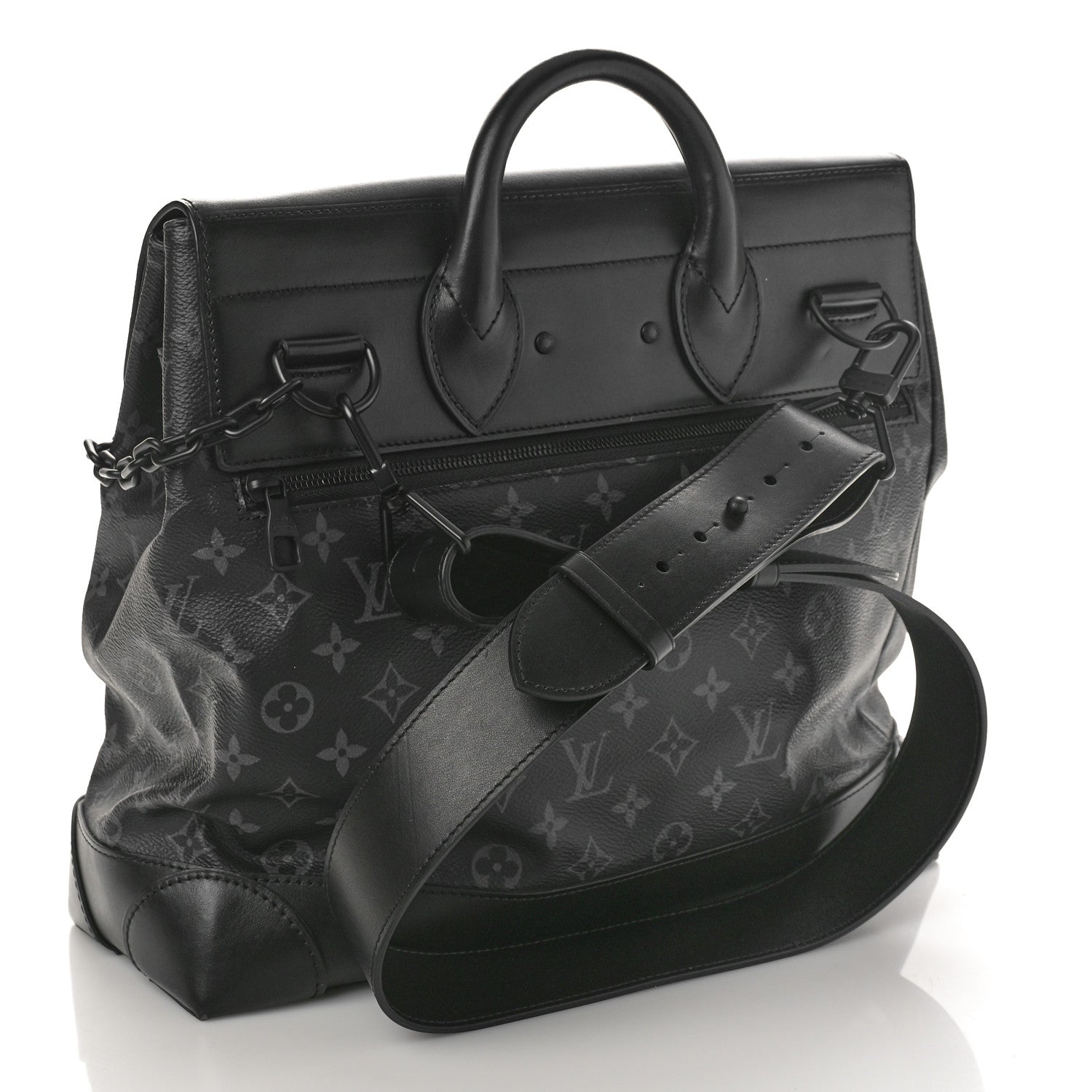 Louis Vuitton Monogram Eclipse Steamer PM 2 of 8