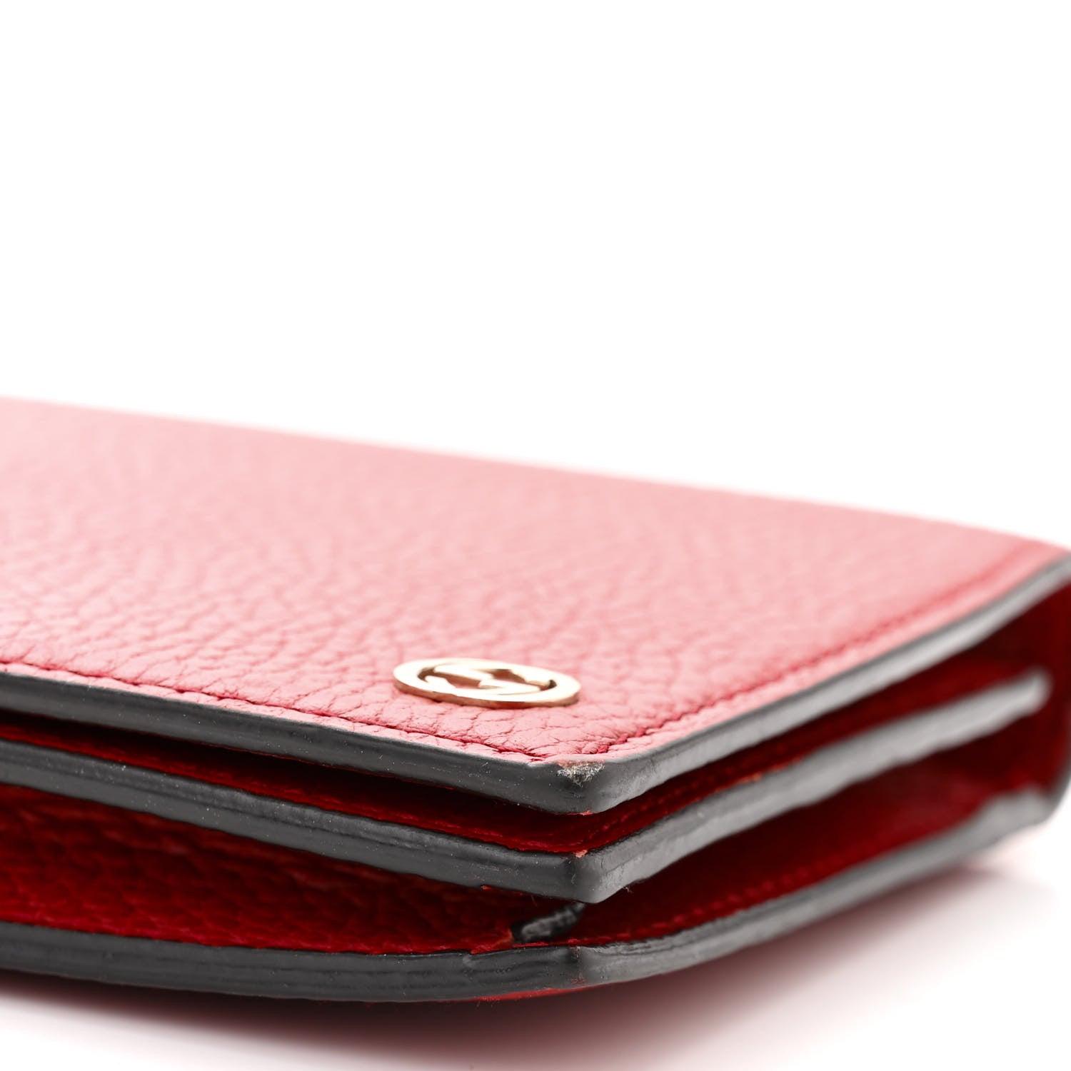 Gucci Dollar Calfskin Medium Betty Chain Wallet Tabasco 9 of 11