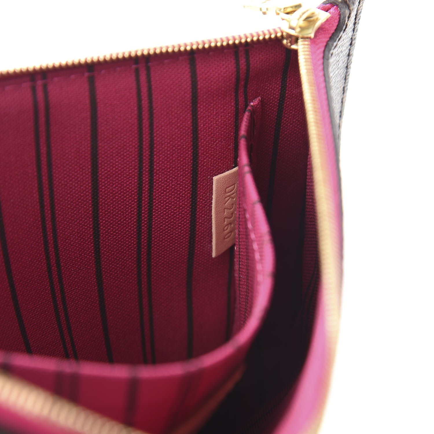 Louis Vuitton Monogram Neverfull MM GM Pochette Pivoine 7 of 8