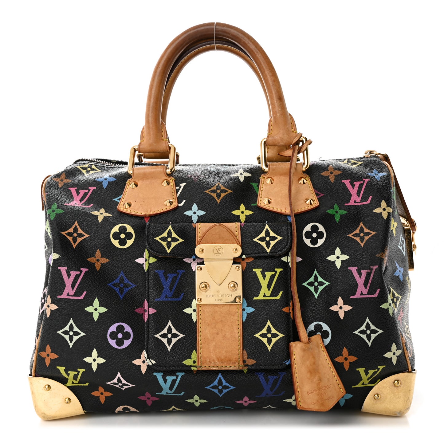 Monogram Multicolor Speedy 30 Black