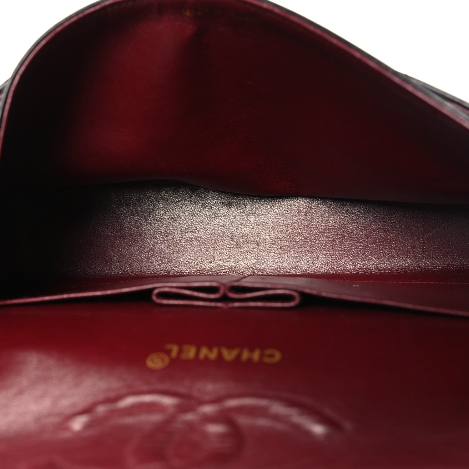 Chanel Lambskin Quilted Medium Double Flap Black 5 of 11