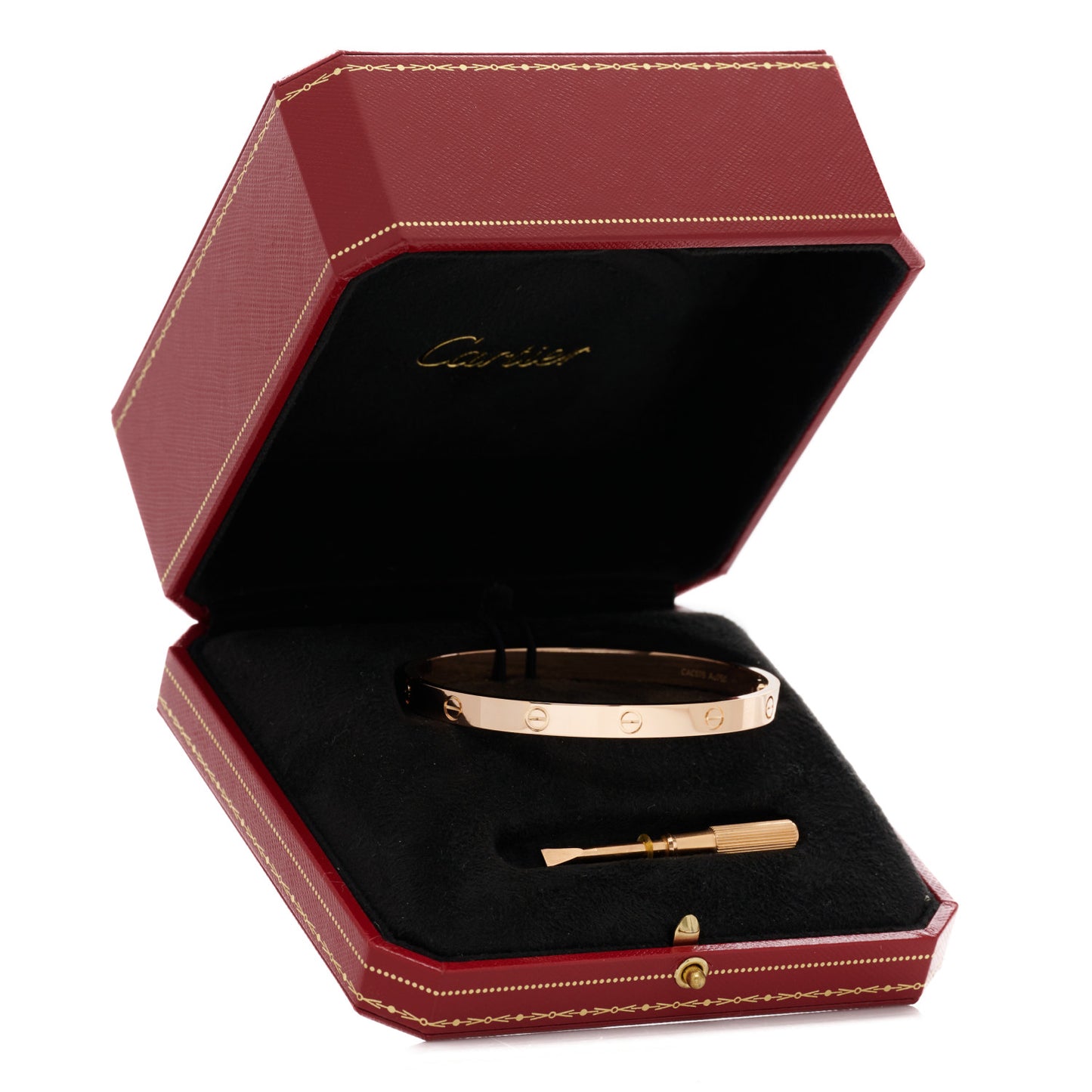 18K Pink Gold LOVE Bracelet 20