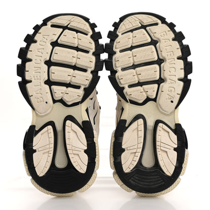Balenciaga Rubber Mesh Bi-Color Mens Track.2 Open Sneakers 36 Beige Black 6 of 13