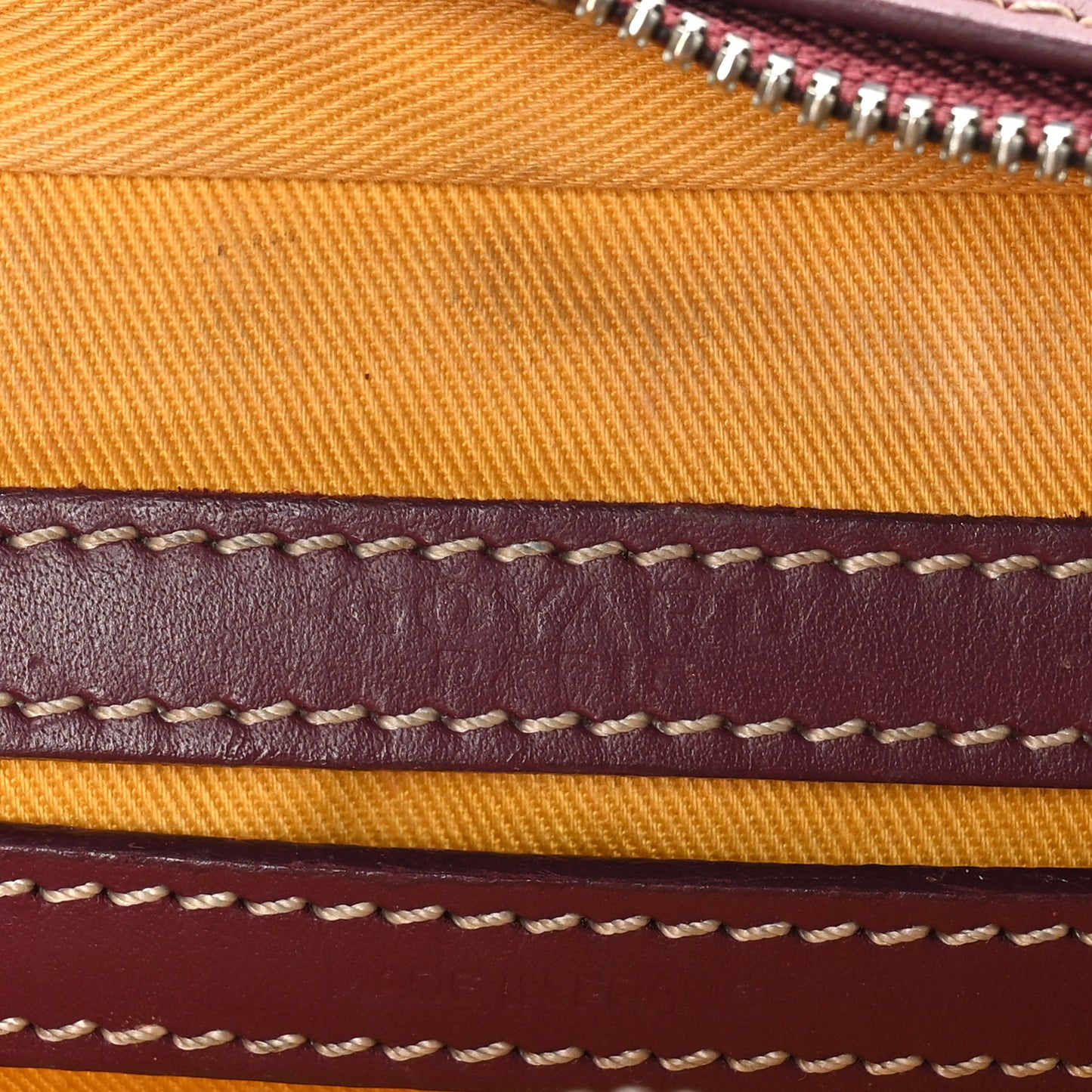 Goyardine Sac Cap Vert Burgundy