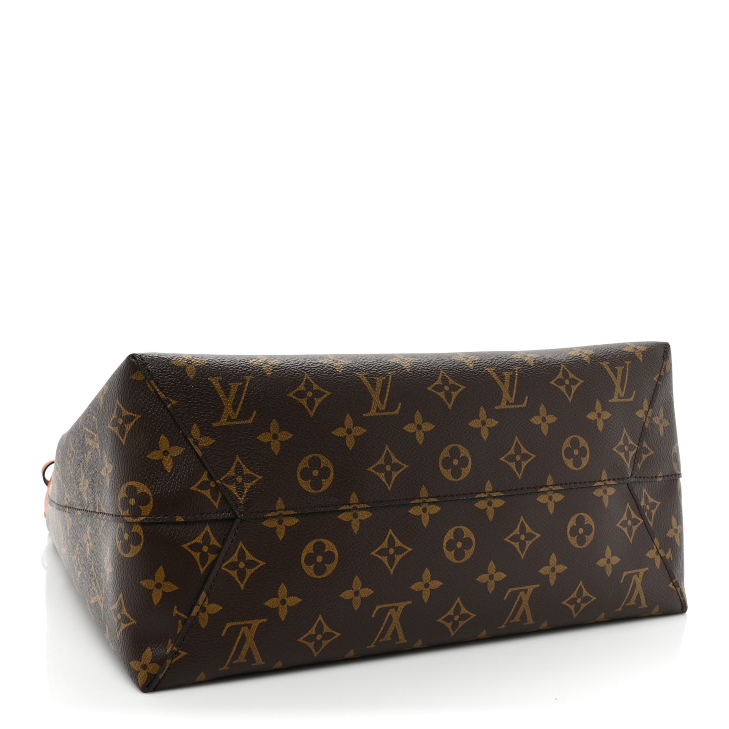 Monogram Flower Hobo Caramel