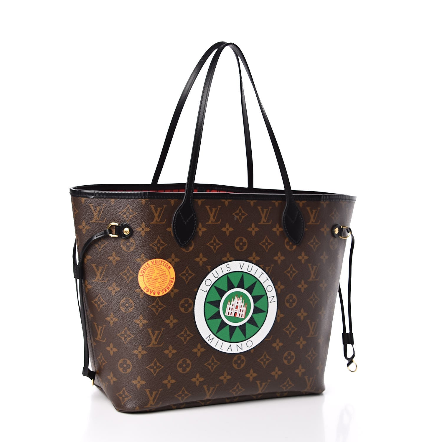 Louis Vuitton Monogram My LV World Tour Neverfull MM 4 of 11