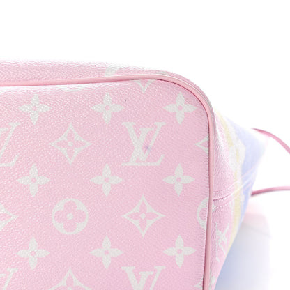 Louis Vuitton Monogram Escale Neverfull MM Pastel 9 of 10