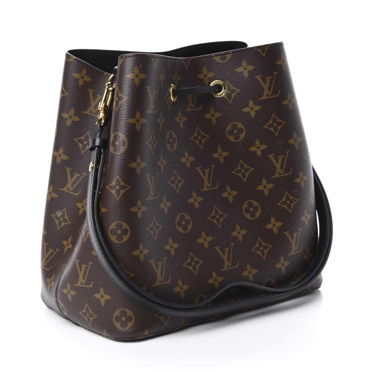 Louis Vuitton Monogram Neonoe MM Black 3 of 10