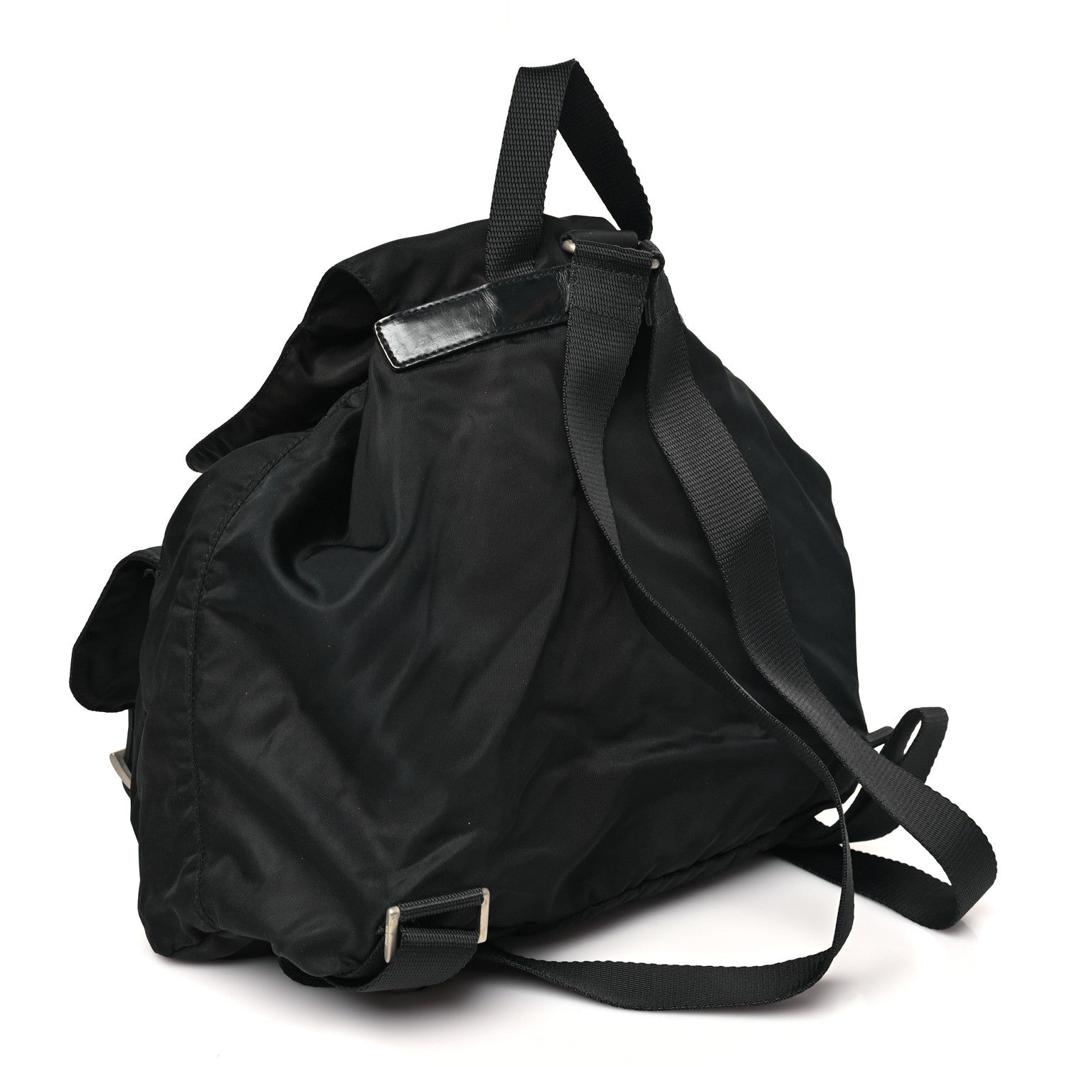 Prada Nylon Vela Medium Backpack Black 3 of 9