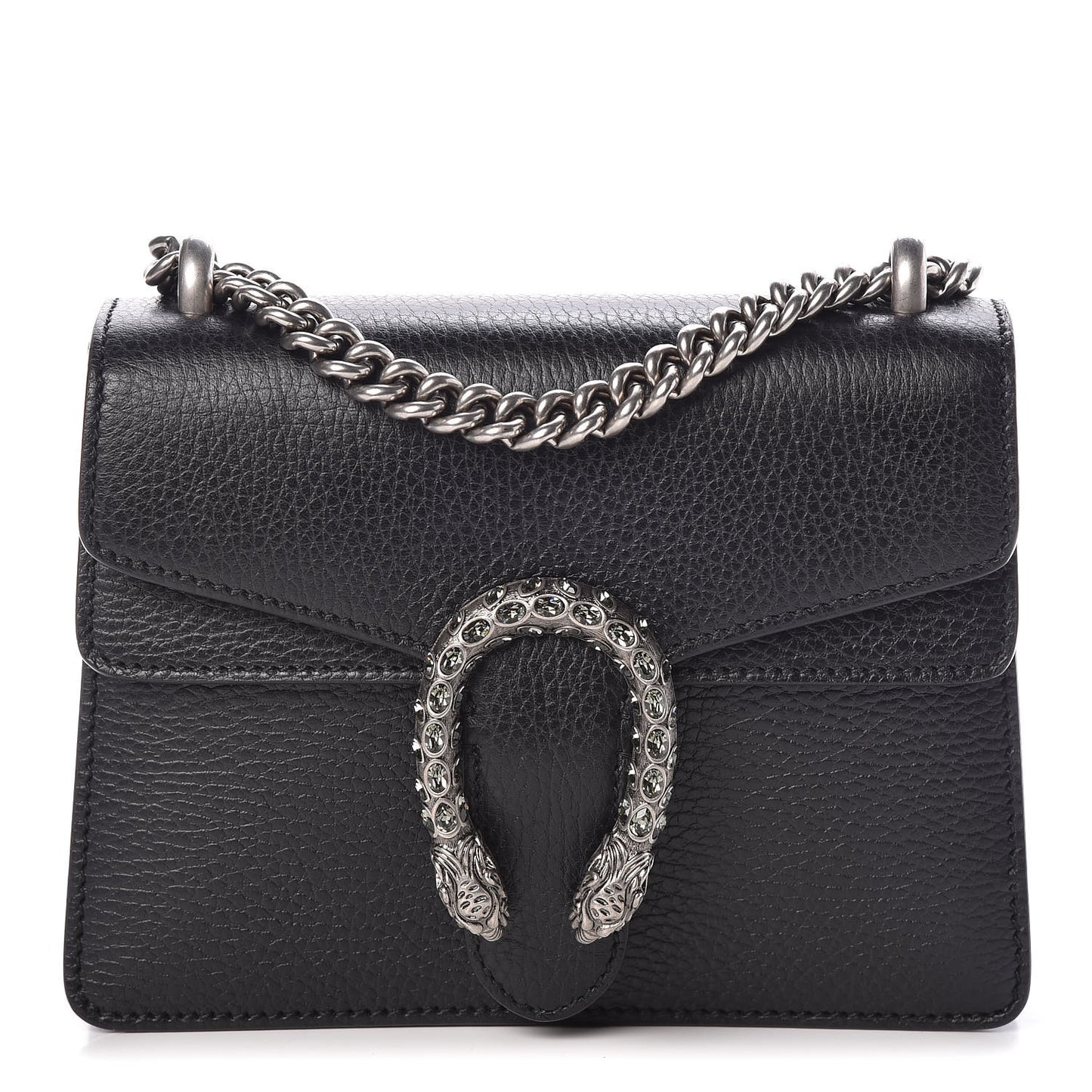 Calfskin Mini Dionysus Shoulder Bag Black