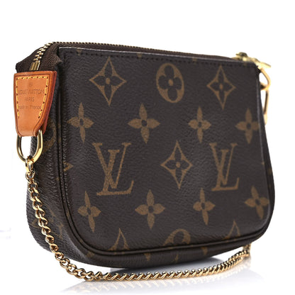 Louis Vuitton Monogram Mini Pochette Accessories 3 of 9