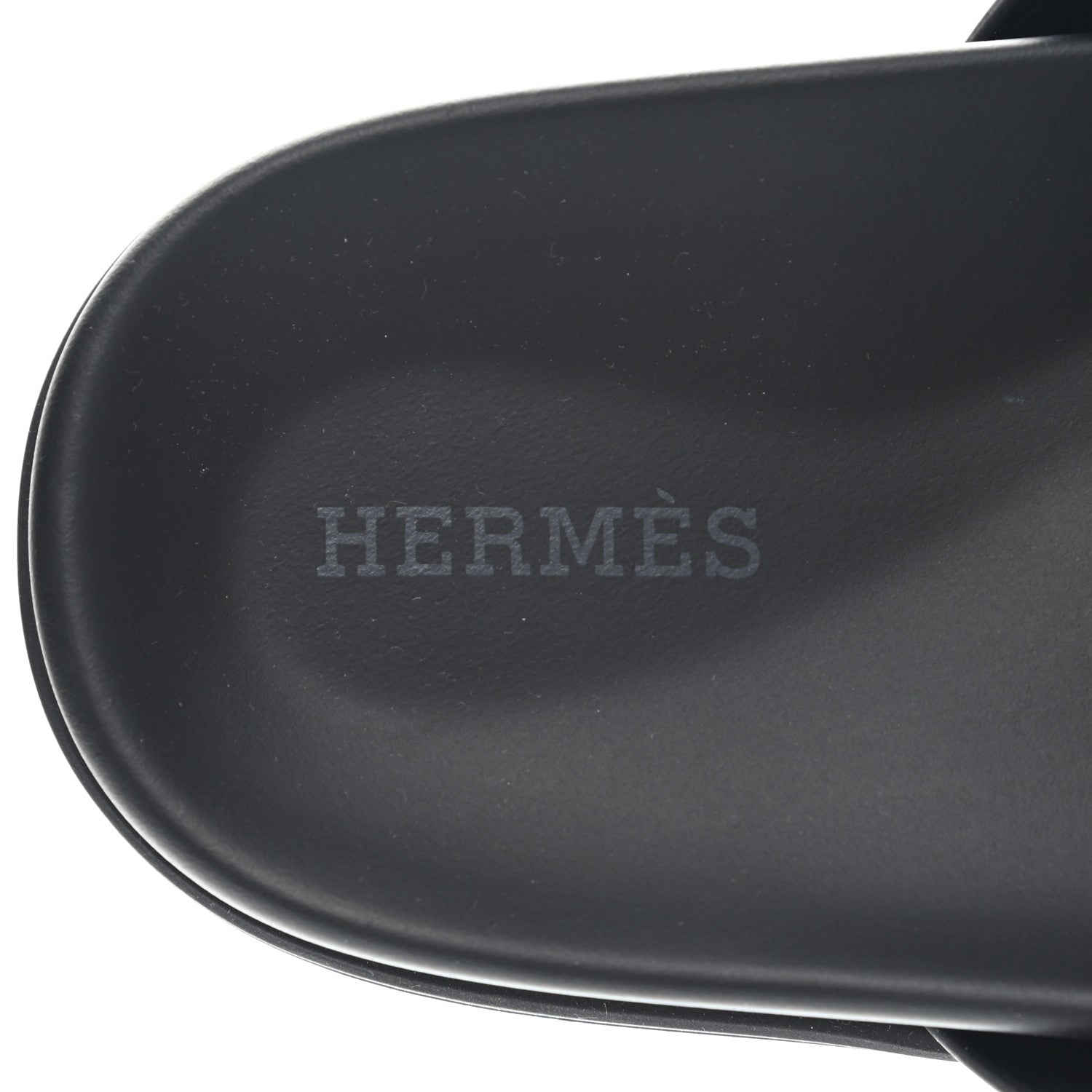 Hermes Calfskin Womens Chypre Sandals 36.5 Black 6 of 9