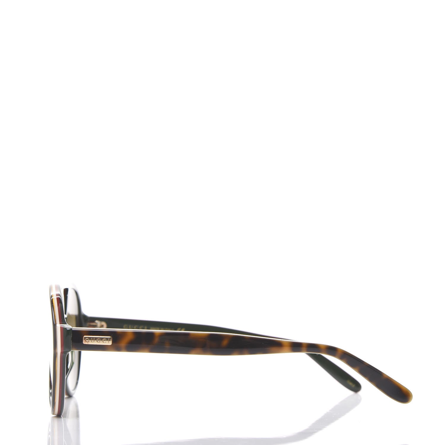 Gucci Pilot Sunglasses GG0270S Tortoise 3 of 8