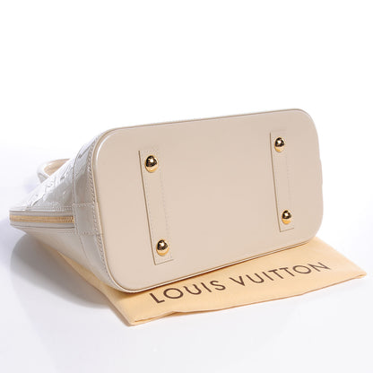 Louis Vuitton Vernis Alma PM Blanc Corail 4 of 7