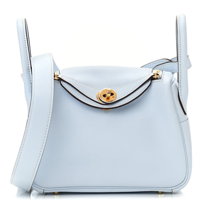 Hermes Swift Mini Lindy 20 Bleu Brume 1 of 10