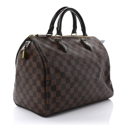 Louis Vuitton Damier Ebene Speedy 30 3 of 12