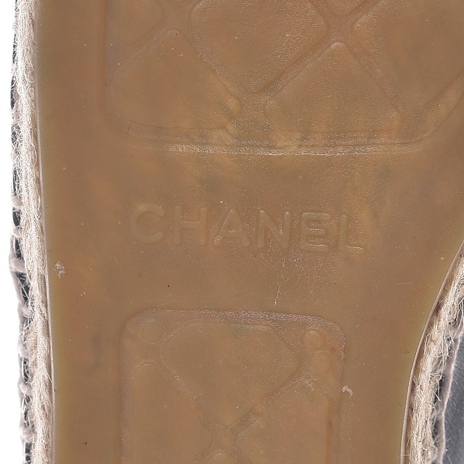 Chanel Lambskin CC Espadrilles 40 Black 6 of 9