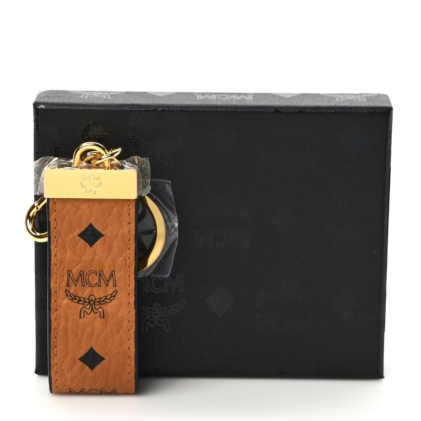 Visetos Key Ring Cognac