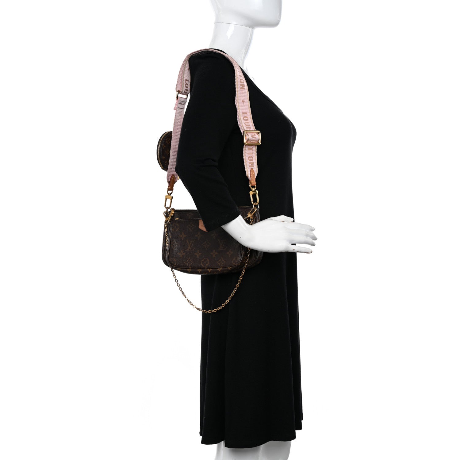 Louis Vuitton Monogram Multi Pochette Accessories Rose Clair 2 of 14