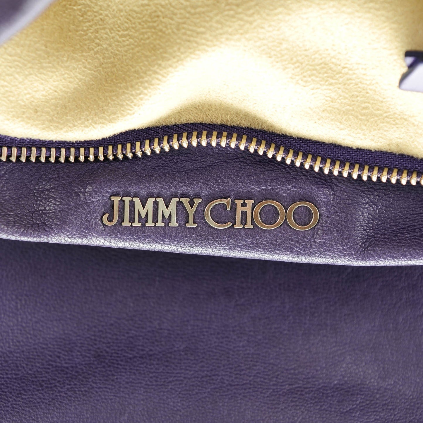 Lambskin Small Biker Saddle Chain Satchel Purple