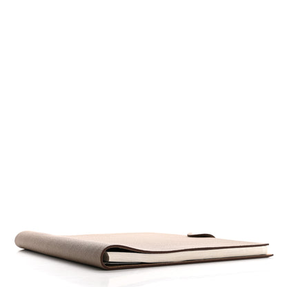 Hermes Togo Ulysse GM Notebook Cover Etoupe 4 of 10