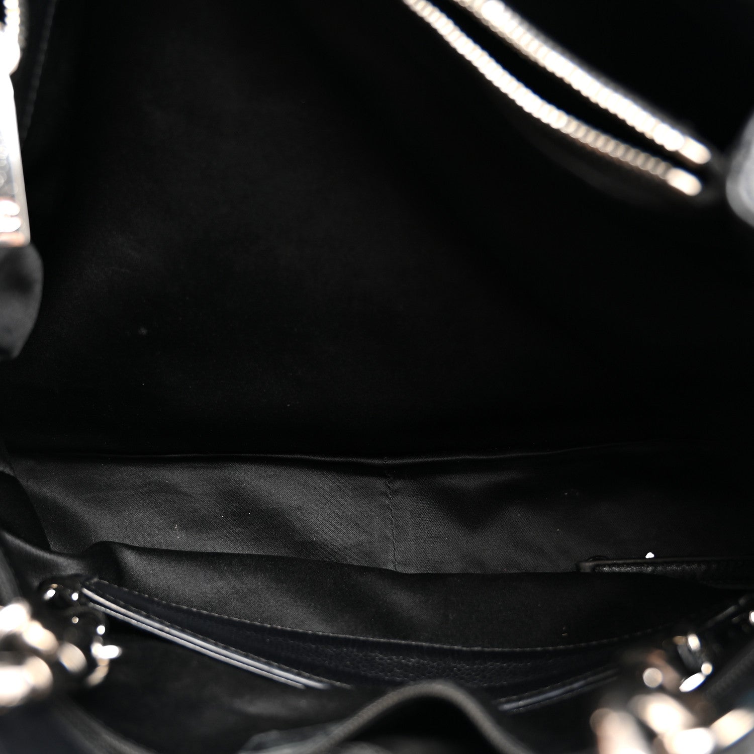 Chanel Caviar Quilted Grand Shopping Tote GST Black 6 of 11