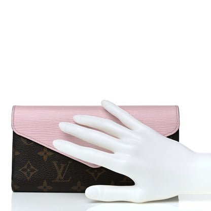 Louis Vuitton Monogram Epi Marie-Lou Long Wallet Rose Clair 2 of 15