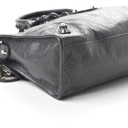Balenciaga Agneau Classic Silver Hardware S City Gris Fossile 6 of 9