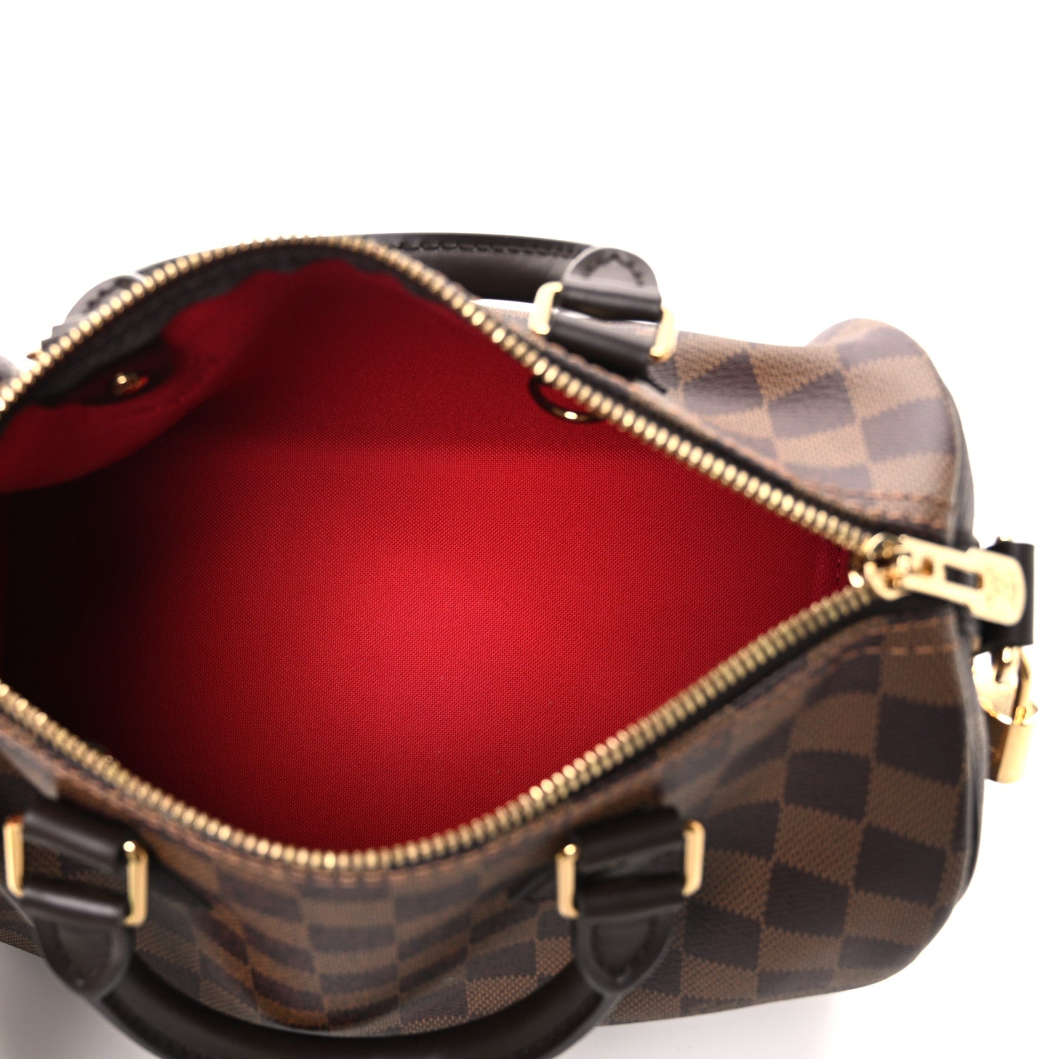 Louis Vuitton Damier Ebene Speedy Bandouliere 25 5 of 10