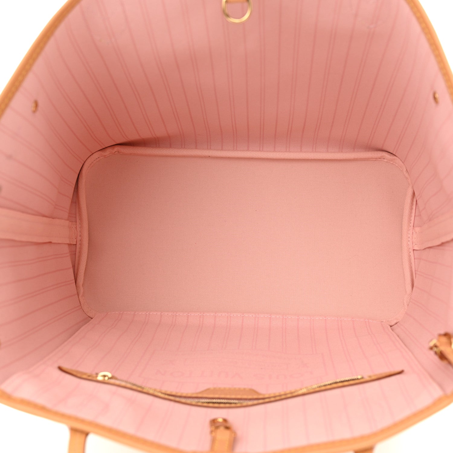 Louis Vuitton Damier Azur Neo Neverfull MM Rose Ballerine 6 of 12