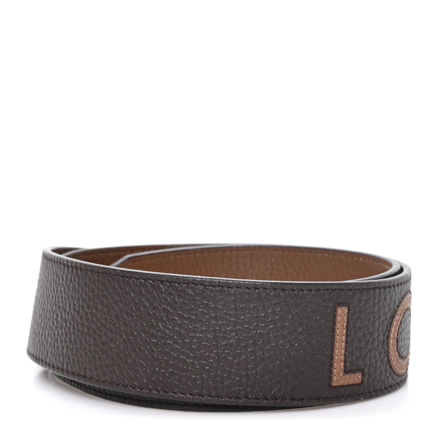 Taurillon Bandouliere Reversible Shoulder Strap Marron