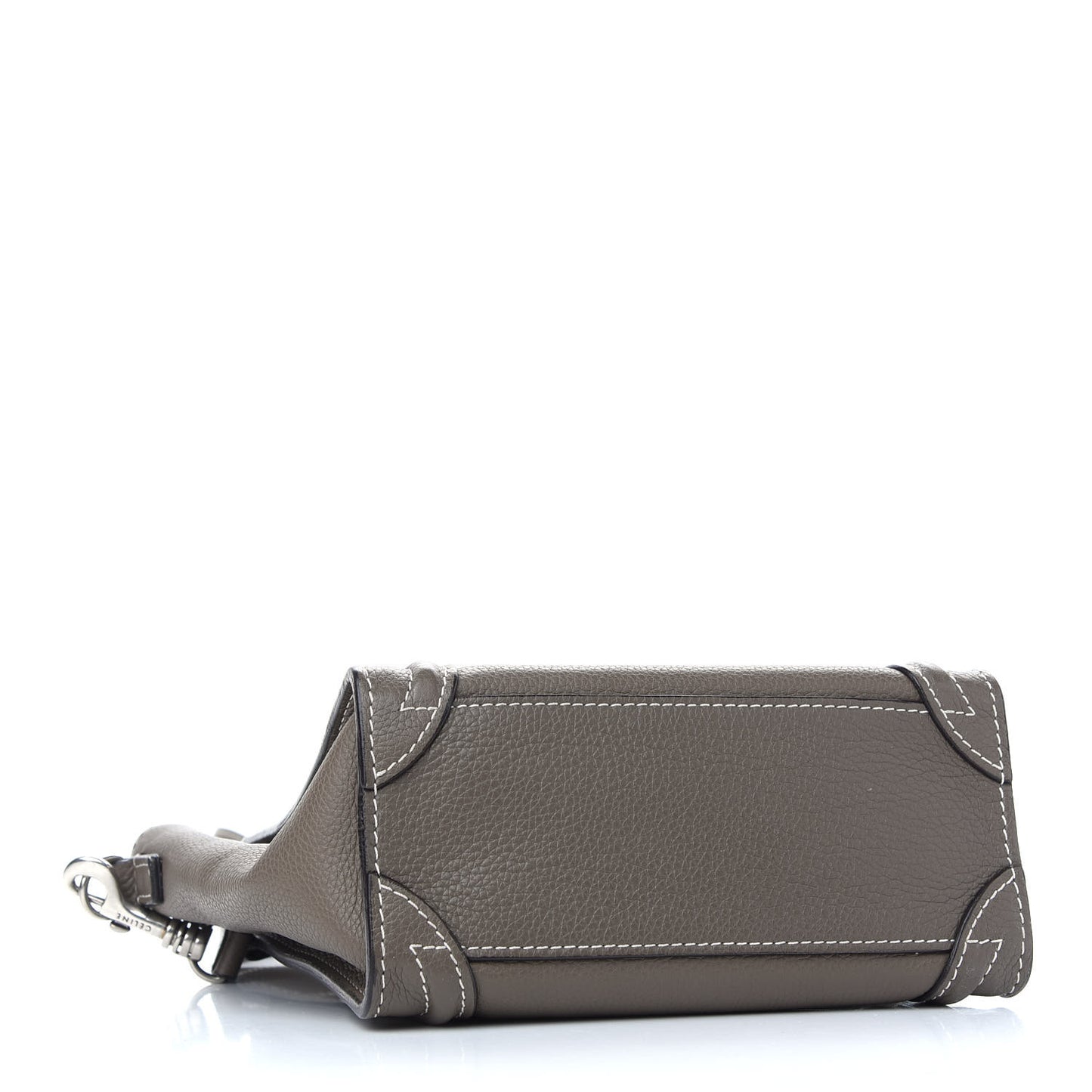 Drummed Calfskin Nano Luggage Souris