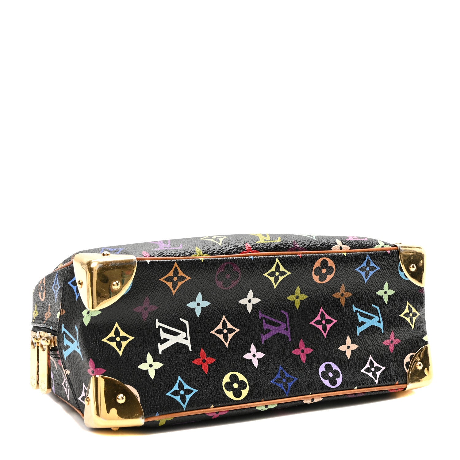 Louis Vuitton Monogram Multicolor Trouville Black 4 of 9