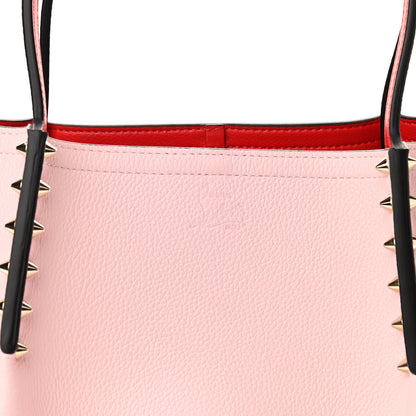 Christian Louboutin Calfskin Spiked Small Cabarock Shopper Tote Poupee 13 of 21