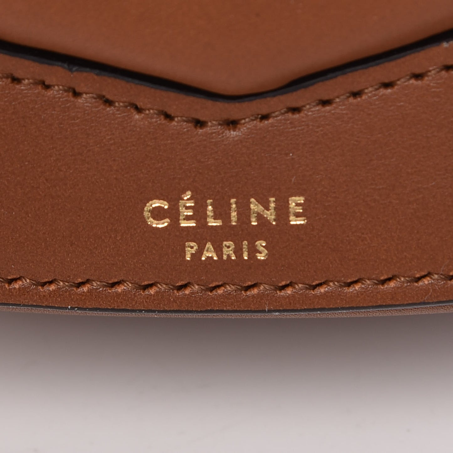 Supersoft Calfskin Small Trotteur Caramel