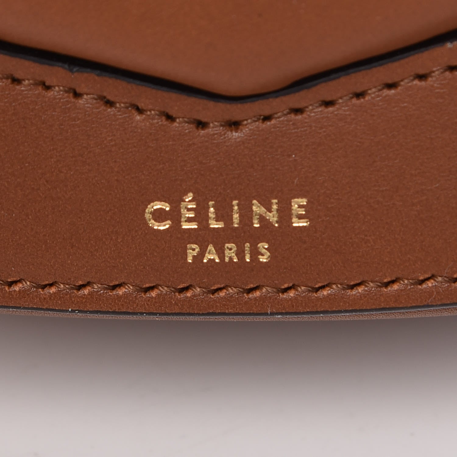 Celine Supersoft Calfskin Small Trotteur Caramel 6 of 12