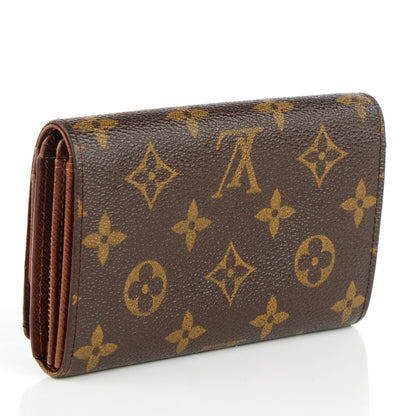 Louis Vuitton Monogram Porte-Monnaie Tresor Wallet 3 of 9
