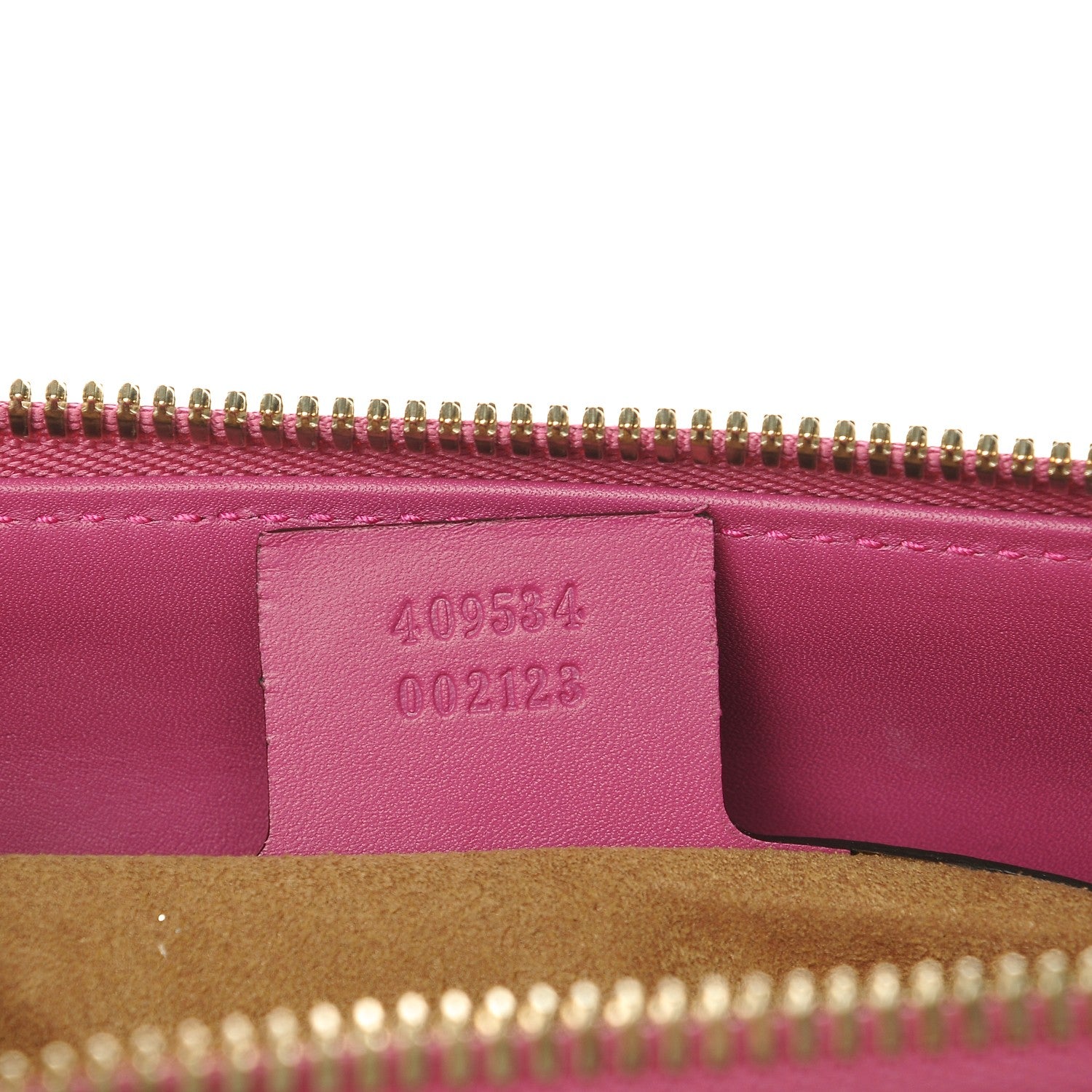 Gucci GG Supreme Monogram Moon Calfskin Small Zip Top Tote Beige Ebony Hibiscus Red New Rosette 7 of 7
