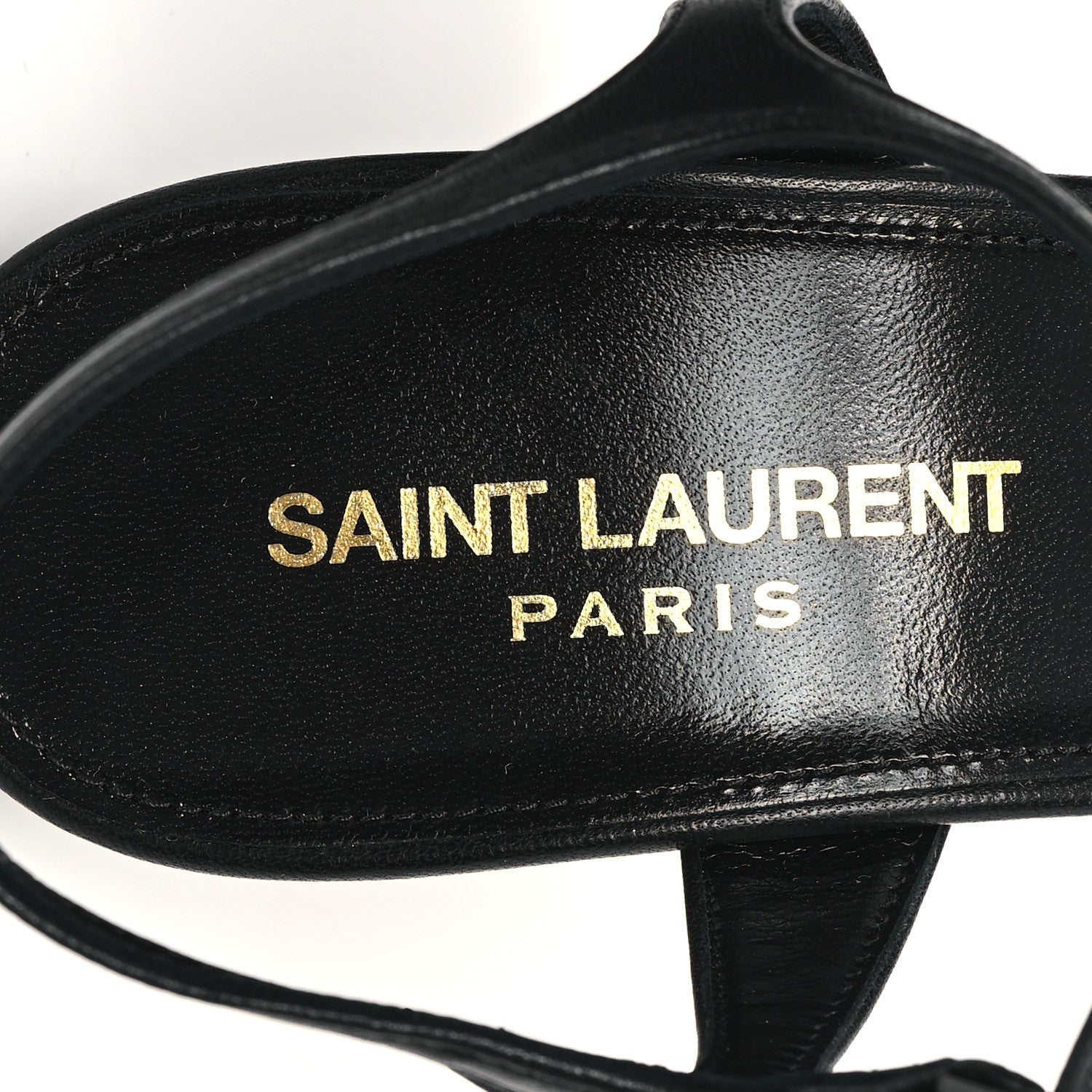 Saint Laurent Vendome Bianca 85 Platform Sandals 37 Black 8 of 10