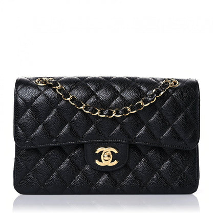 Chanel Caviar Quilted Small Double Flap Black 1 of 10