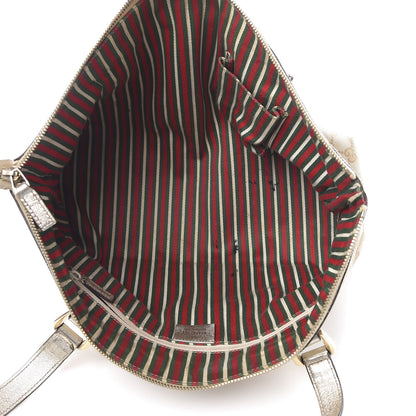 Gucci Monogram Medium Abbey Tote Metallic 5 of 18