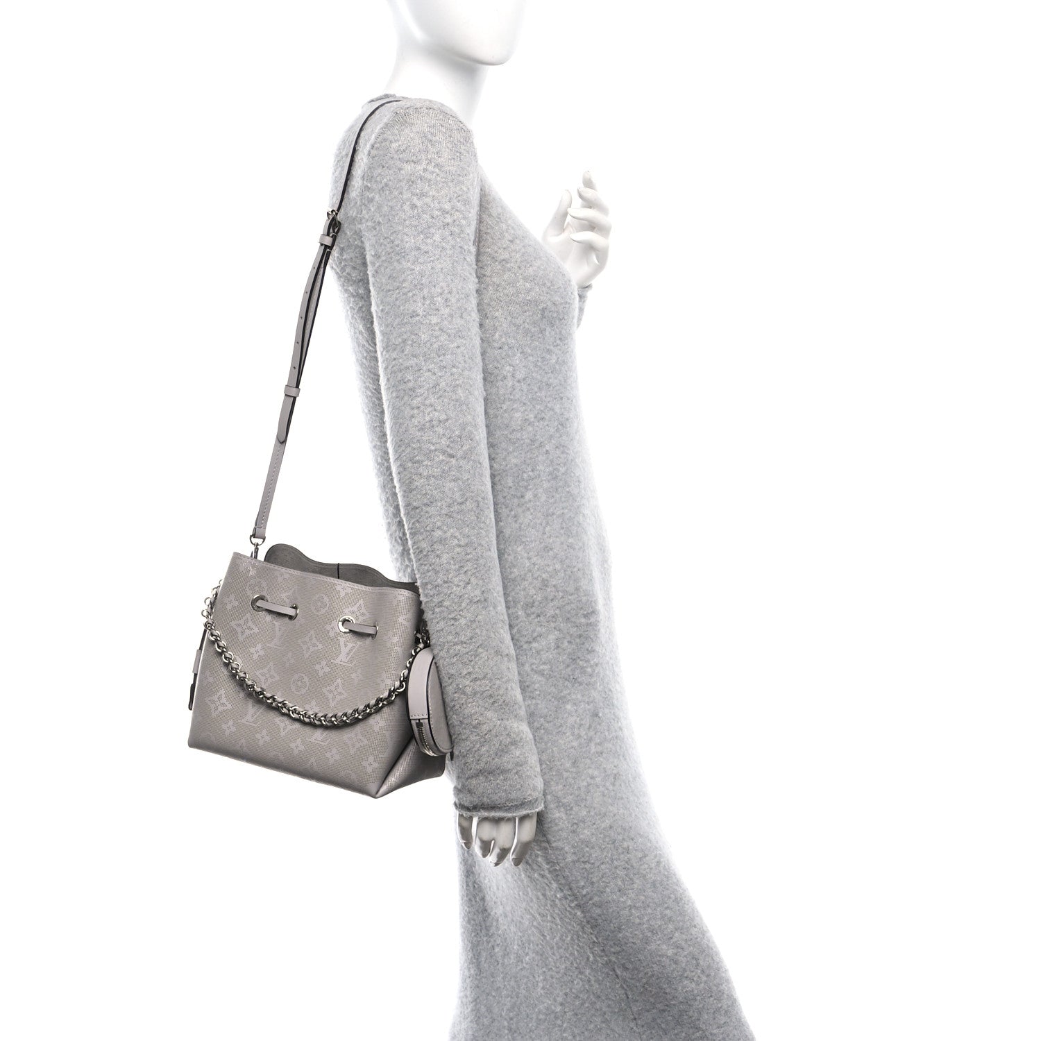 Louis Vuitton Reverse Mahina Bella Gris Souris 2 of 10