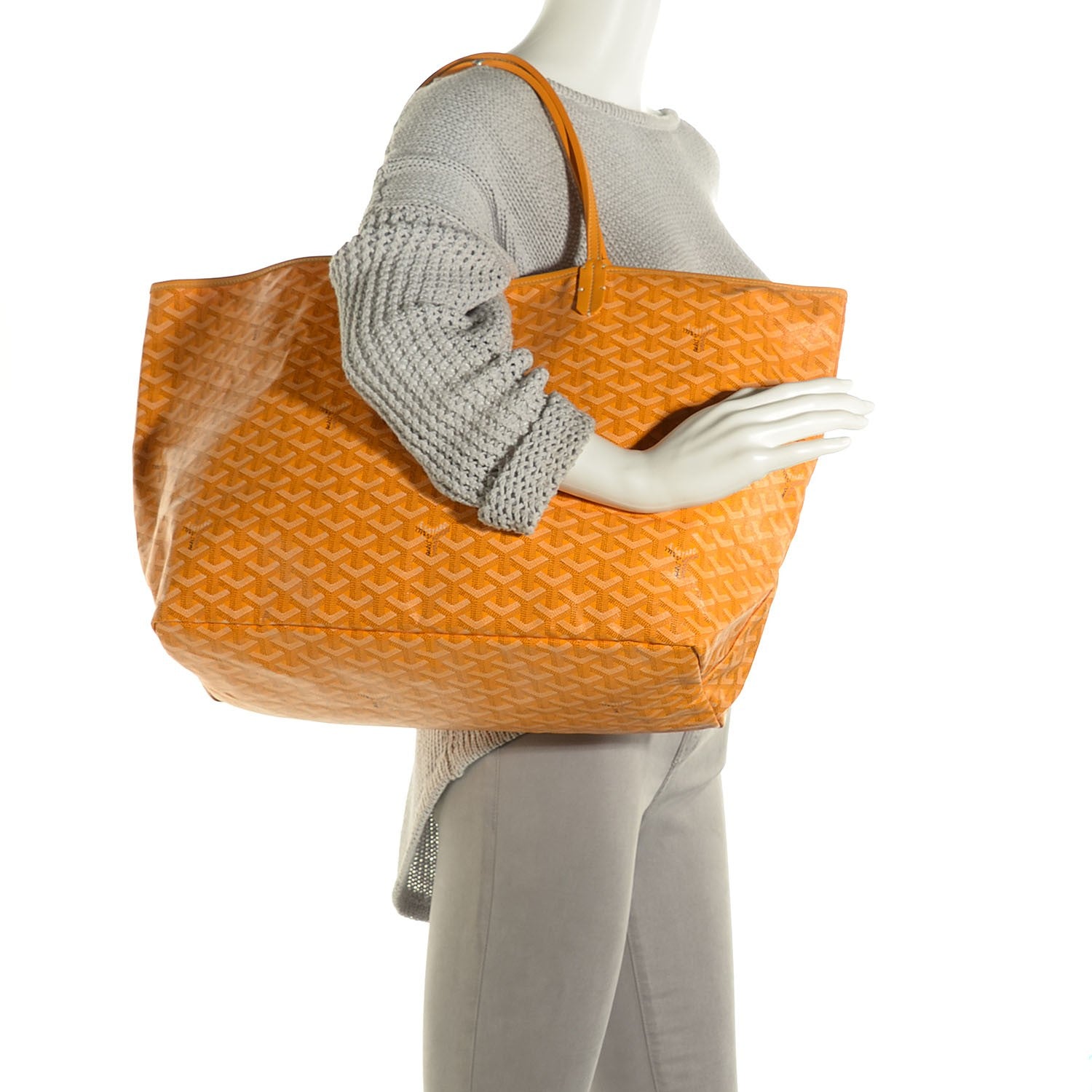 Goyard Goyardine Saint Louis GM Yellow 2 of 9