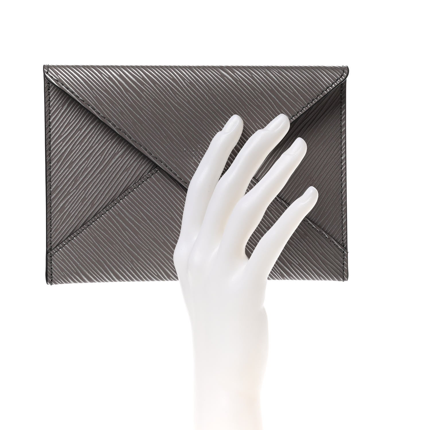 Louis Vuitton Epi Envelope Pouch Platine 2 of 8