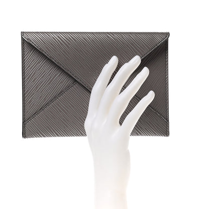 Louis Vuitton Epi Envelope Pouch Platine 2 of 8
