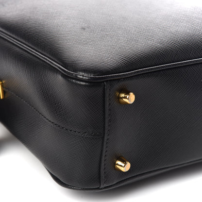 Prada Saffiano Lux Bauletto Black 8 of 9