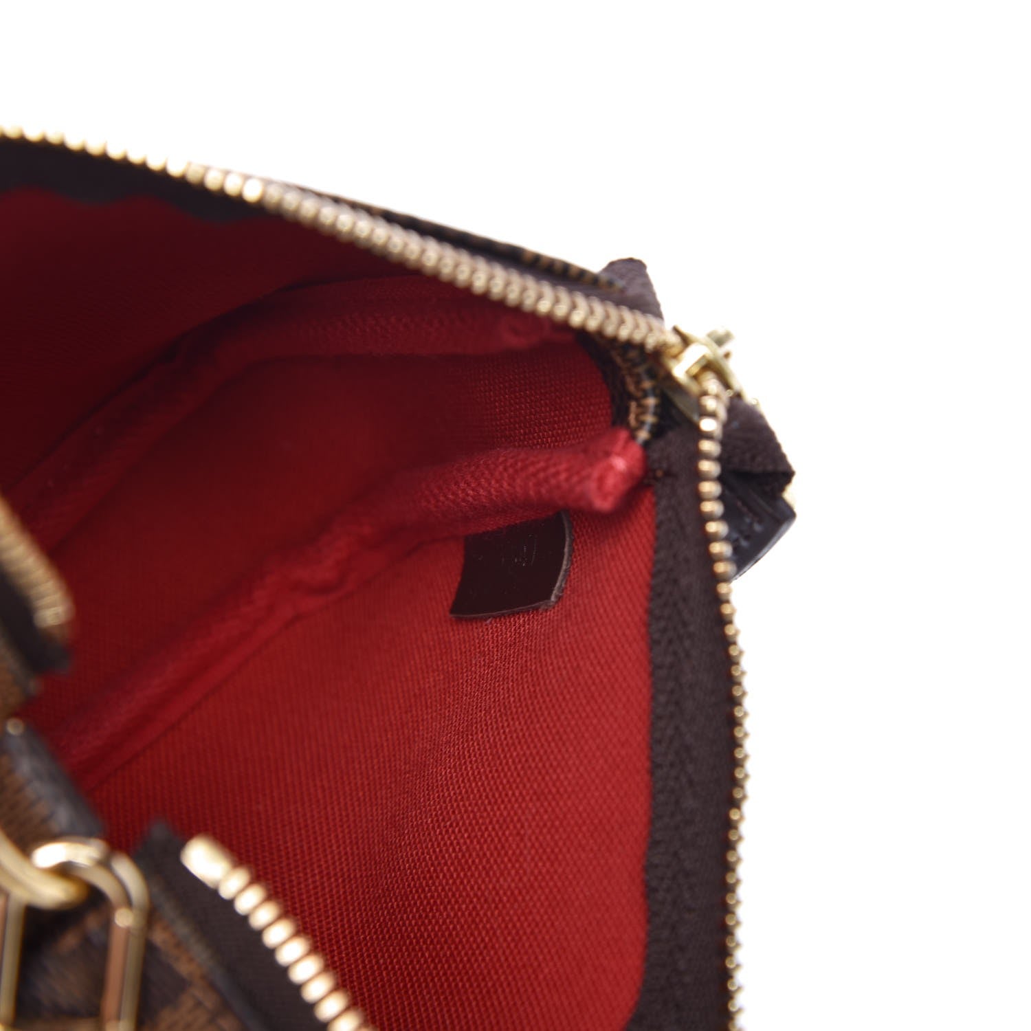 Louis Vuitton Damier Ebene Mini Pochette Accessories 7 of 7