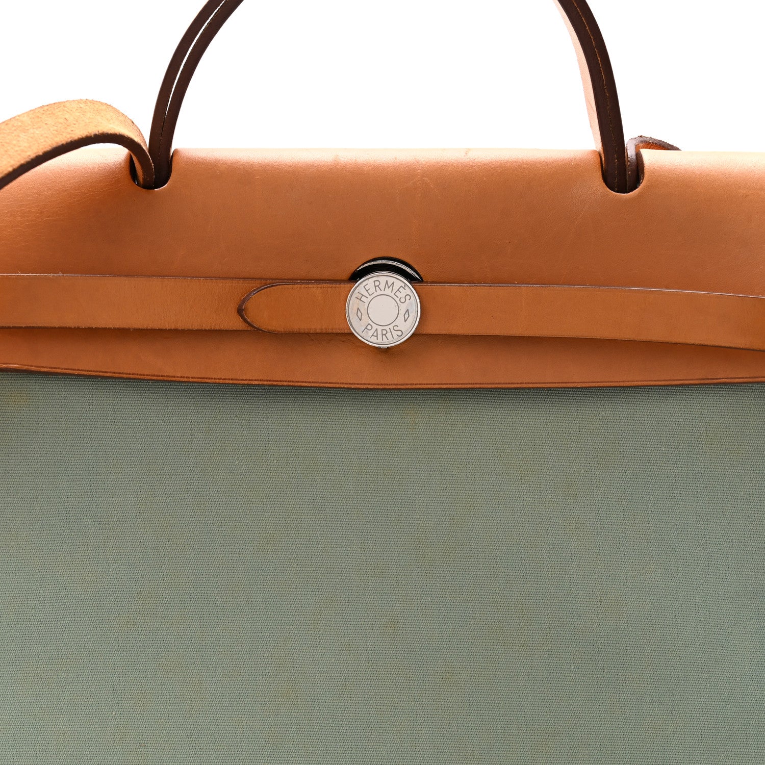 Hermes Vache Hunter Toile Herbag Zip 31 PM 8 of 10